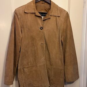 Tan suede barn jacket